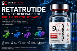 Read more about the article Retatrutide Research in 2026: What Swisschems Readers Should Know About Triple-Receptor Science