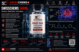 Read more about the article Swisschems SARMs: Why Molecular Structure Matters More Than the SARM Label