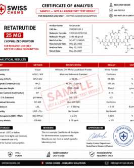 Swisschems Retatrutide 25mg
