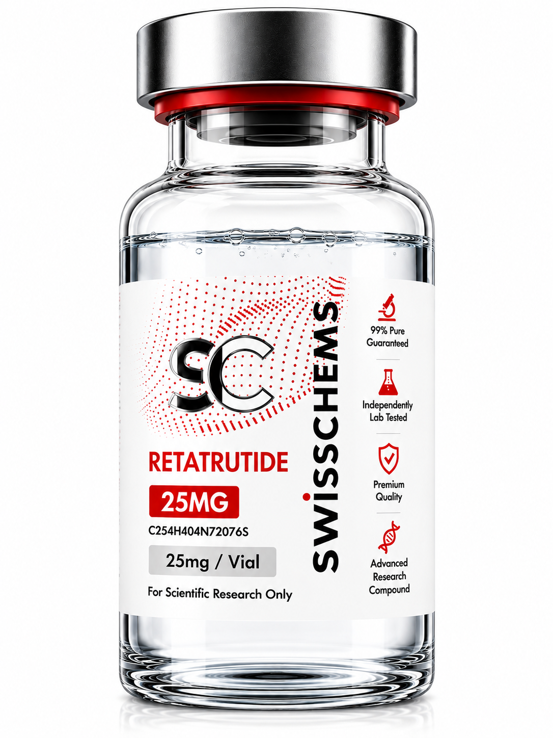 Swisschems Retatrutide 25mg